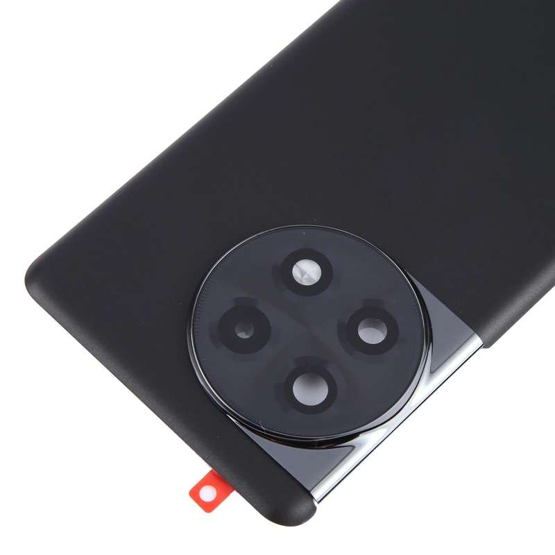For OnePlus 11R Battery Back Cover with Camera Lens Cover(Black)