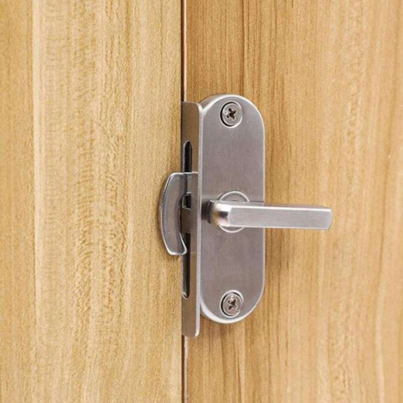 304 Stainless Steel Slot 90 Degrees Right Angle Migration Door Hook Lock