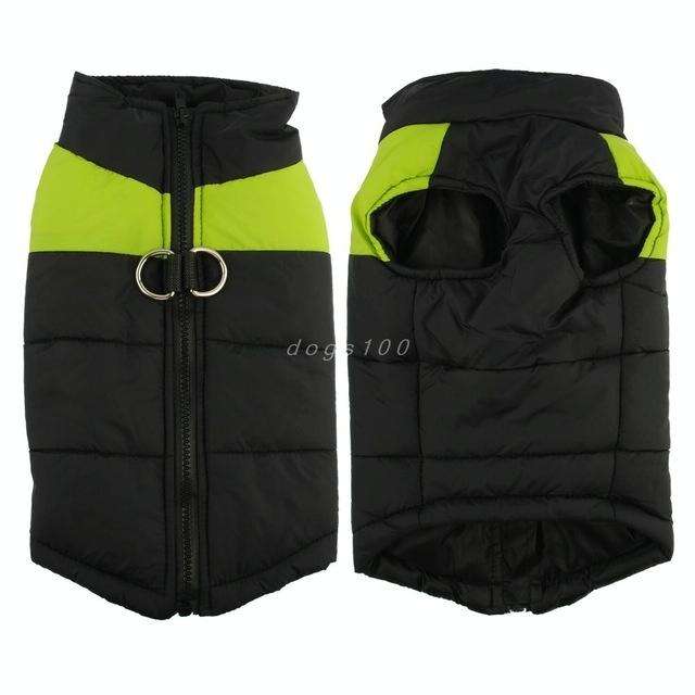 Waterproof Pet Dog Puppy Vest Jacket Chihuahua Clothing Warm Winter Dog Clothes Coat, Size:5XL(Gr...