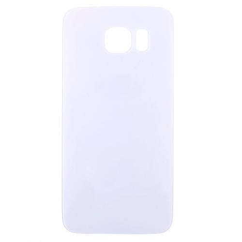 For Galaxy S6 Original Battery Back Cover (White)