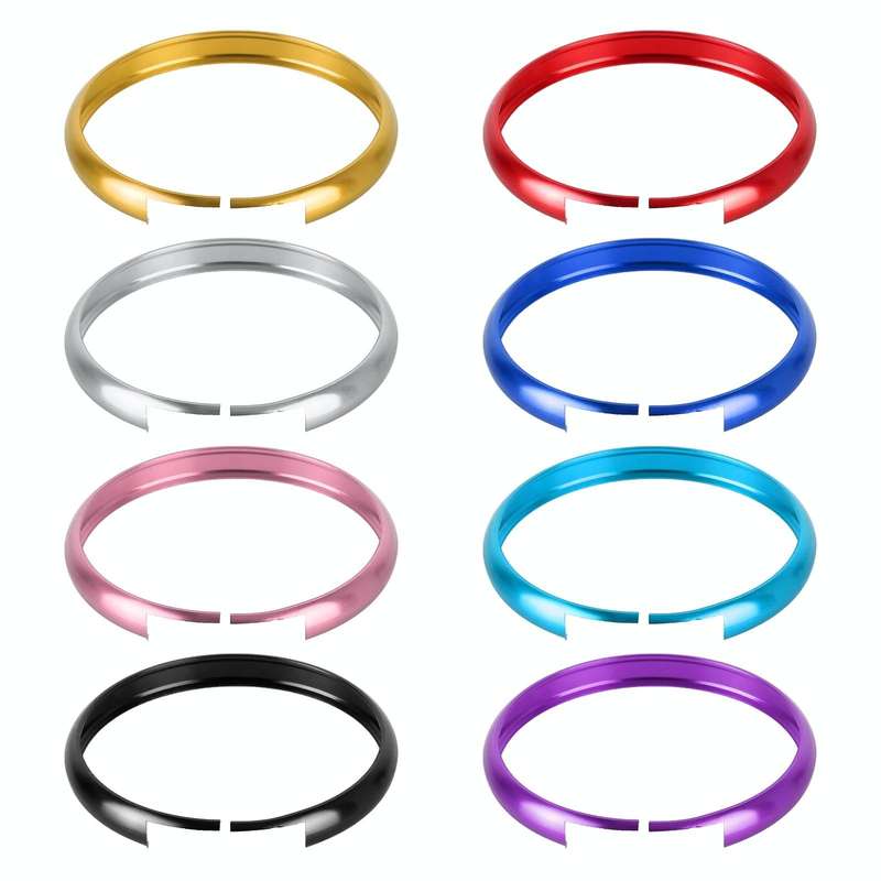 Car Key Hole Decorative Ring for BMW Mini (Black)