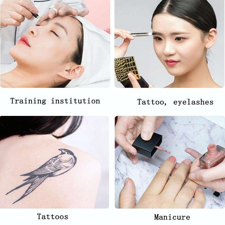MT-1029 LED Long-Arm Manicure Tattoo Portable Eye Protection Work Light(Black Base Style)