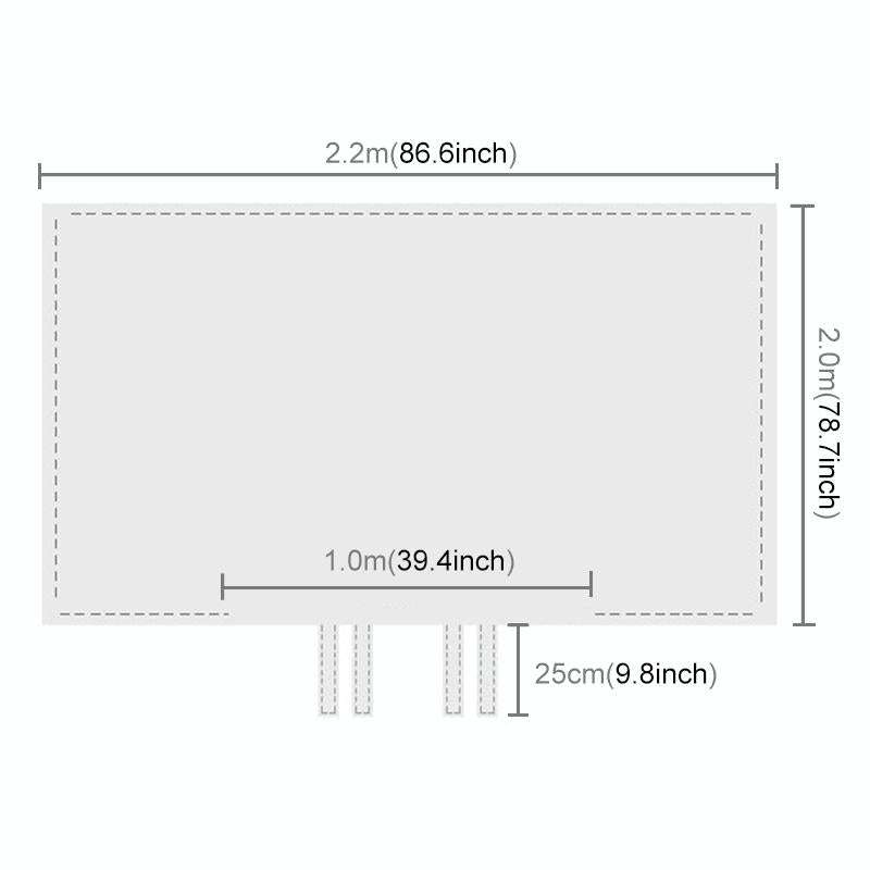 Disposable Travel Hotel Thickened Health Reduce Infection Quilt Sheets, Size: 2*2.2m