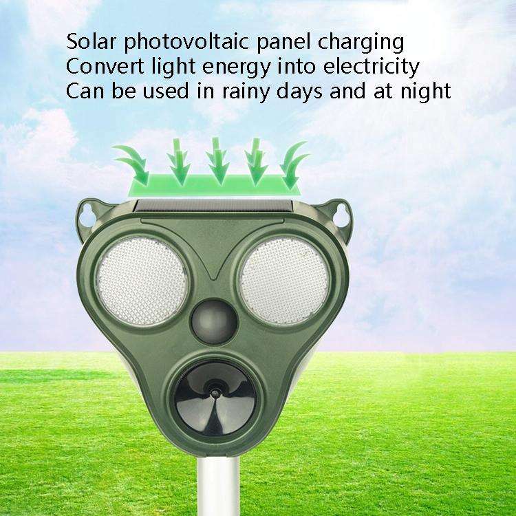 Bird And Mouse Repeller Outdoor Solar Animal Repeller