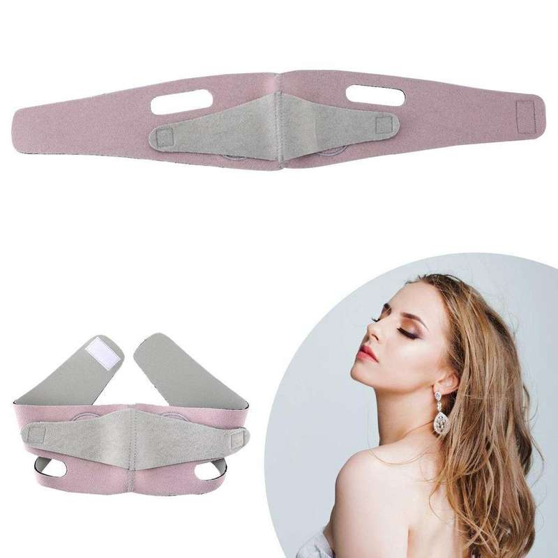 V Face Correction Firming Lift Face-lifting Belt, Specification: Colorful Box(Graphene 1st Genera...