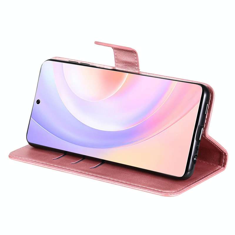 For Honor 50 SE / Huawei Nova 9 SE Fashion Calf Texture Zipper Horizontal Flip Leather Case(Rose ...
