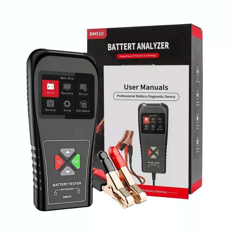 BM510 Car 6V / 12V / 24V Battery Tester Analyzer
