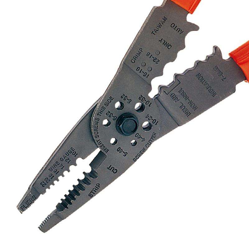 ProsKit 7 In 1 Multi-Function Wire Stripper Wire Cutting and Crimping Pliers(8PK-CT009)