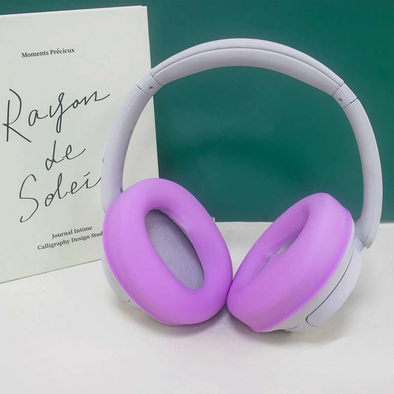 For Sony WH-CH720N Headphones Dustproof Protective Case(Beige)
