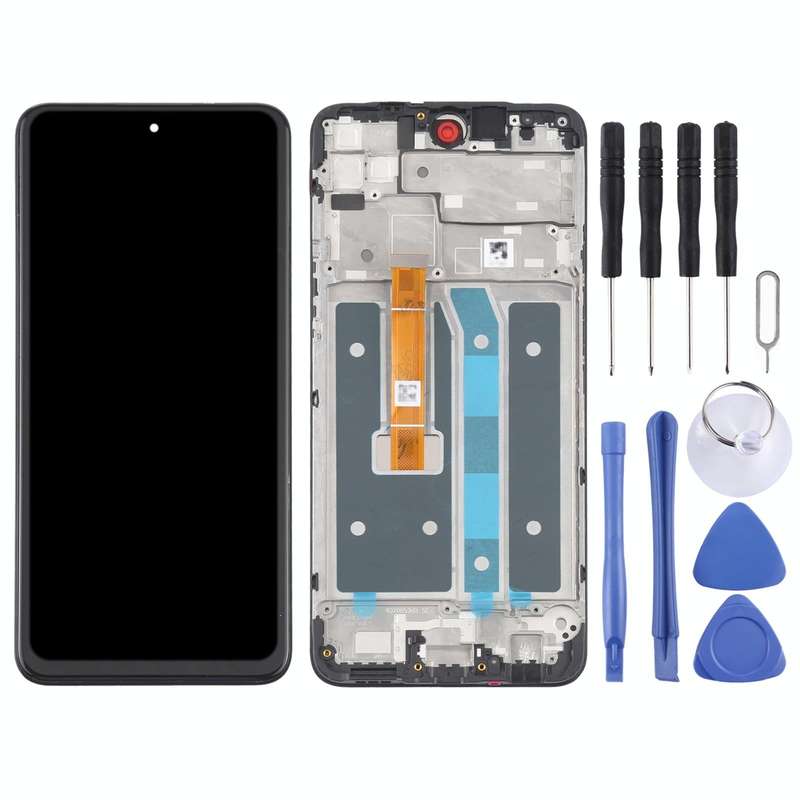 LCD Screen and Digitizer Full Assembly with Frame for LG K42 LMK420 LM-K420 LMK420H LM-K420H LMK4...