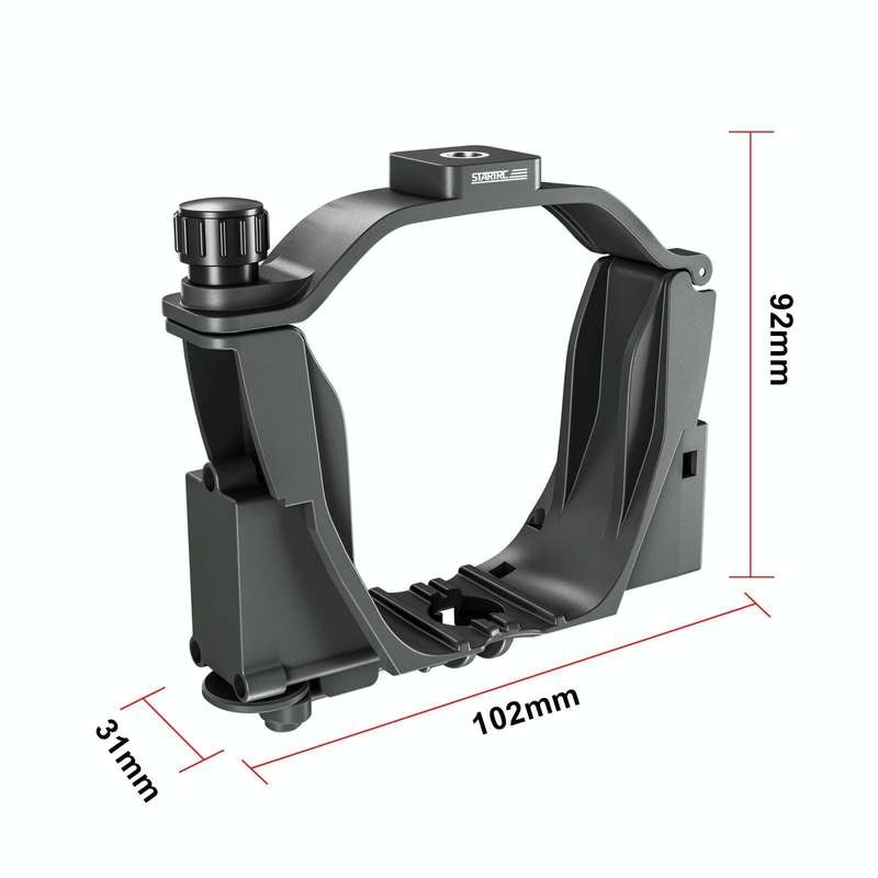 For DJI Air 3 STARTRC Air-Dropping System Thrower Parabolic (Grey)