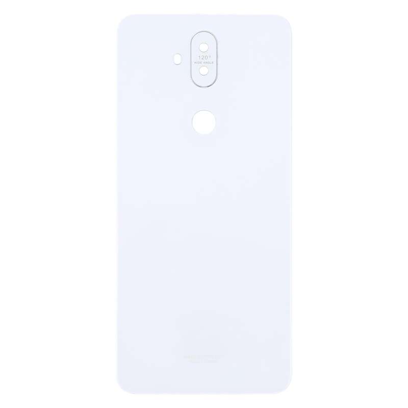 Grass Material Battery Back Cover With Camera Lens for Asus Zenfone 5 Lite ZC600KL(White)