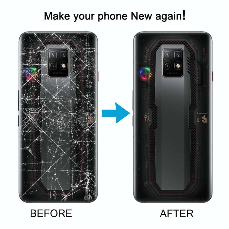 For ZTE nubia Red Magic 7 Pro Battery Back Cover(Transformers)