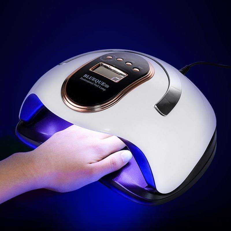 BLUEQUE 168W LED Nail Art Phototherapy Baking Lamp(EU Plug)