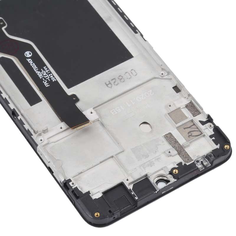 OEM LCD Screen For ZTE Blade A7S 2020 A7020 Digitizer Full Assembly with Frame (Black)