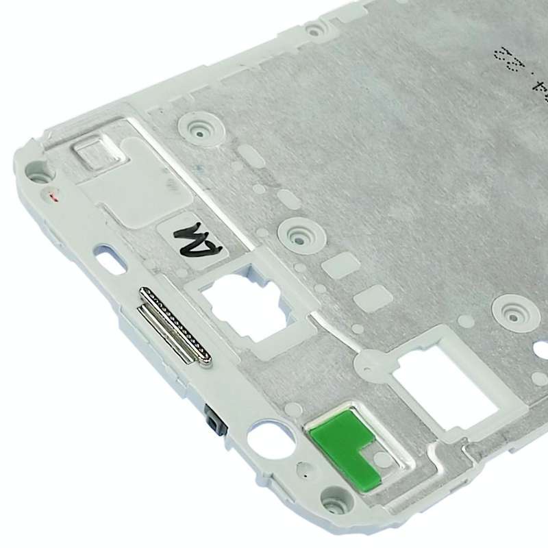 For Galaxy J7 V / J7 Perx / J727V / J727P Front Housing LCD Frame Bezel Plate (White)