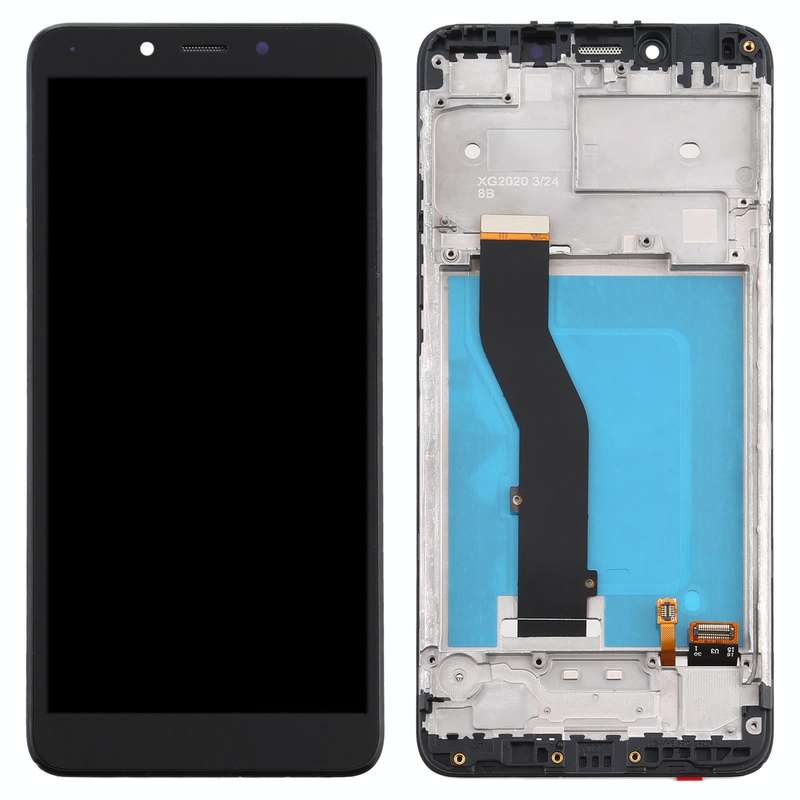 LCD Screen for LG K20 (2019)LM-X120EMW LMX120EMW LM-X120 Digitizer Full Assembly With Frame (Black)