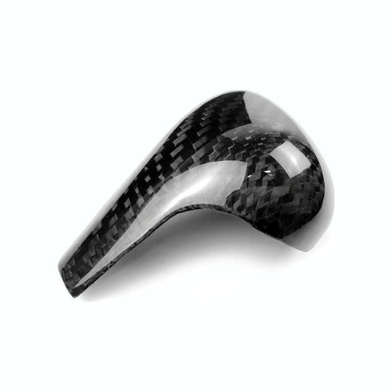 For Left Driving Universal Carbon Fiber Car Gear Shift Knob Modified Shifter Lever Knob for AUDI ...