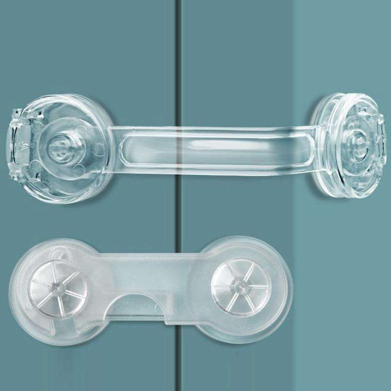 Pair Lock 5 PCS/Pack Children Drawer Anti-opening Cabinet Door Refrigerator Safety Lock