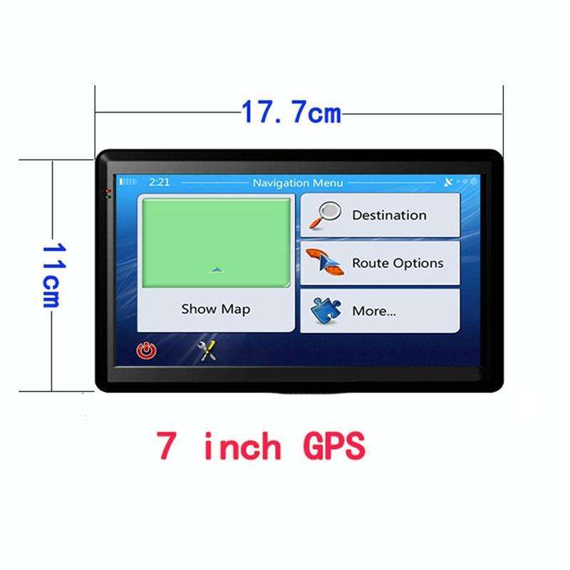 7 inch Car HD GPS Navigator 8G+128M Resistive Screen Support FM / TF Card, Specification:Southeas...