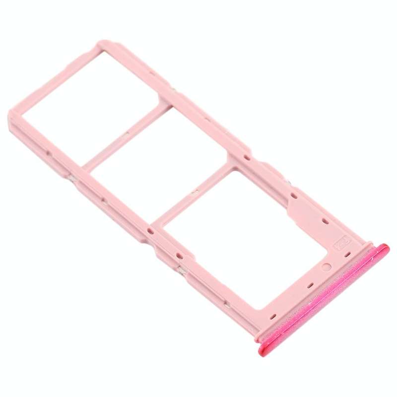 For vivo Y3 SIM Card Tray + SIM Card Tray + Micro SD Card Tray (Red)