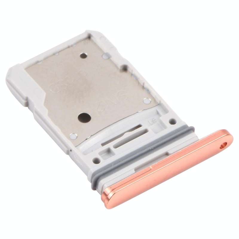 For Samsung Galaxy S20 FE 5G SM-G781B SIM Card Tray + Micro SD Card Tray (Orange)