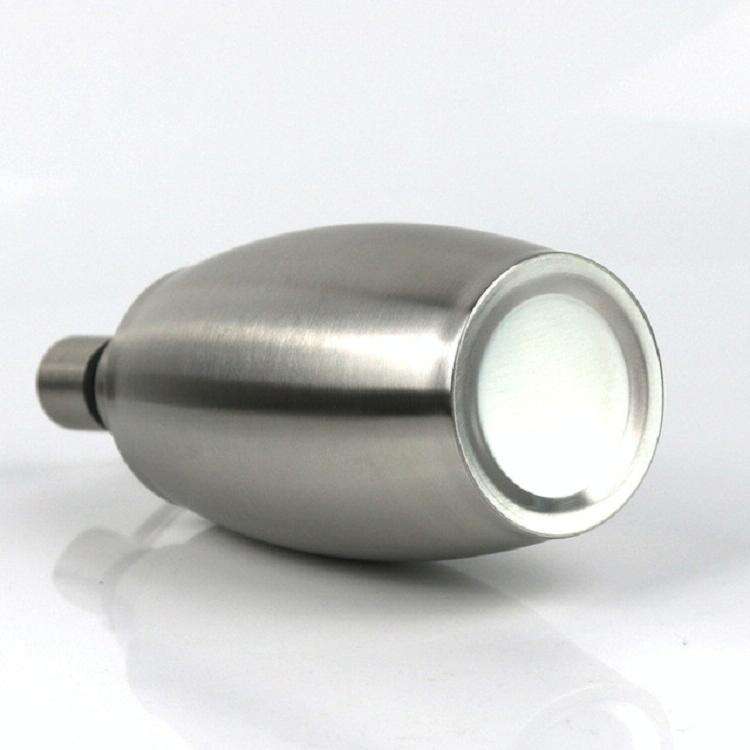 SH158 350ml Stainless Steel Soap Dispenser Oval Hand Sanitizer Bottle
