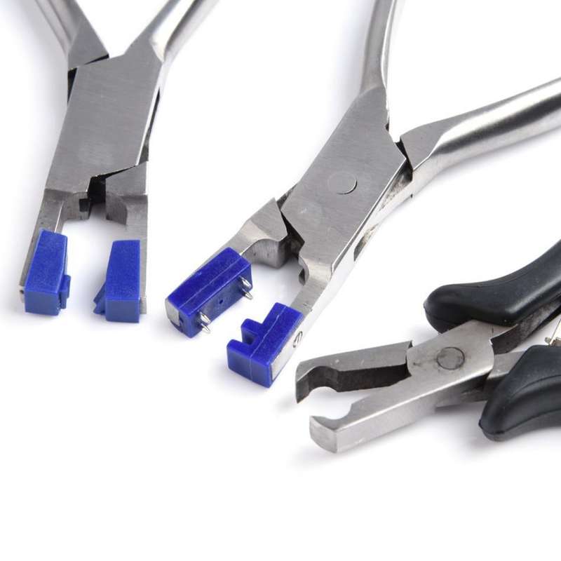 Professional Stainless Steel Eyeglasses Plier Set Rimless Disassembly Frames Optical Tools Kit Fo...