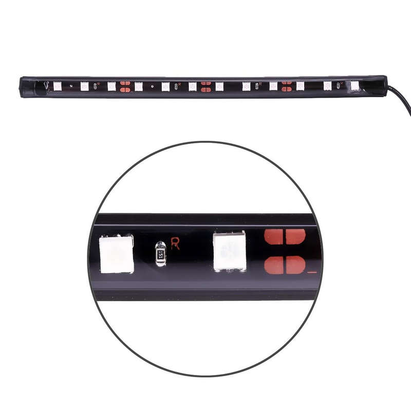 4 in 1 Universal Car LED Atmosphere Lights Colorful Lighting Decorative Lamp, with 48LEDs SMD-505...