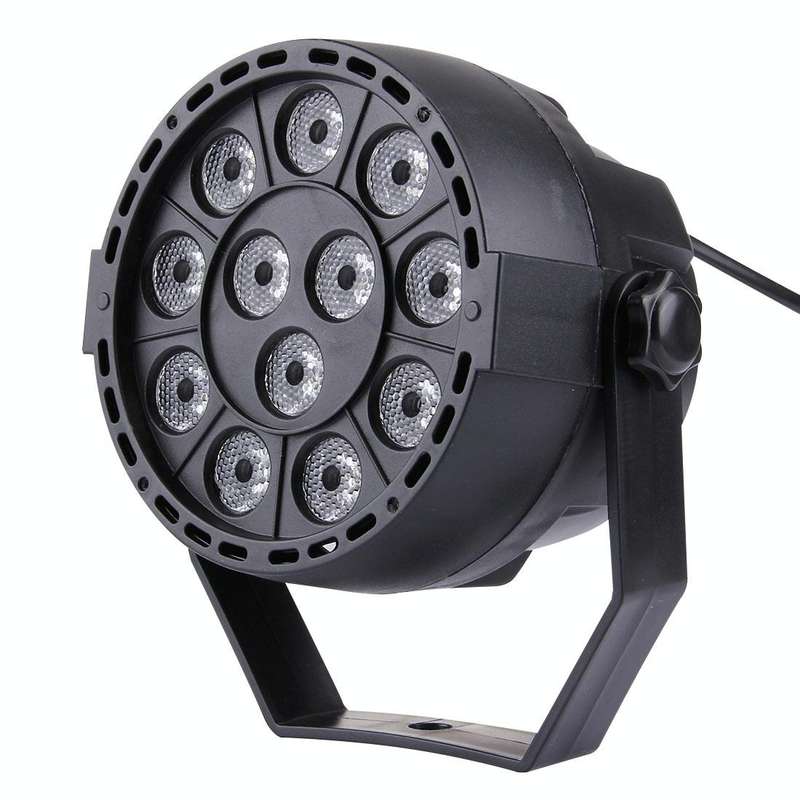 KD-12W 12 LED PAR Light Stage Light, with LED Display, Master / Slave / DMX512 / Auto Run Modes, ...