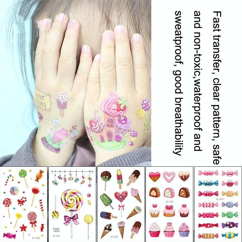 20 PCS Waterproof Sweatproof Cartoon Child Tattoo Stickers(EC-035)