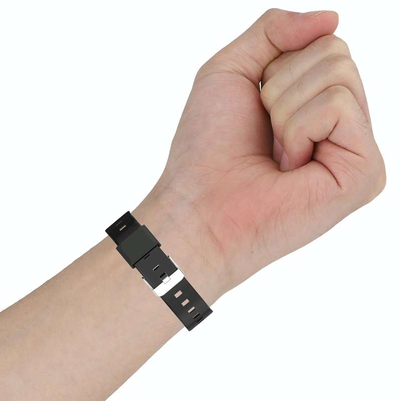 For Fitbit Charge 5 Silicone One Body Armor Watch Band(Navy Blue)