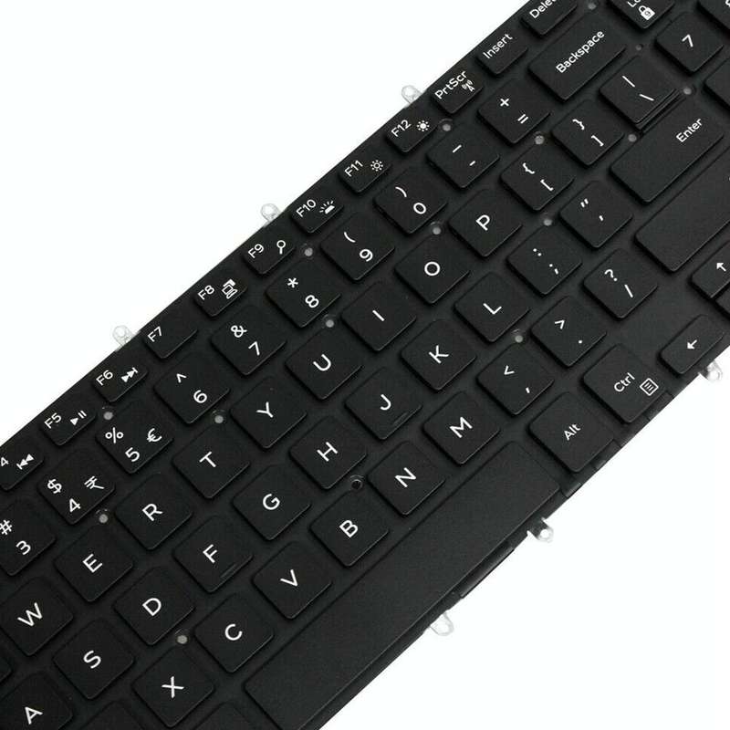 US Version White Word Laptop Keyboard For Dell G3 3579 3779 / G5 5587 / G7 7588(Black)