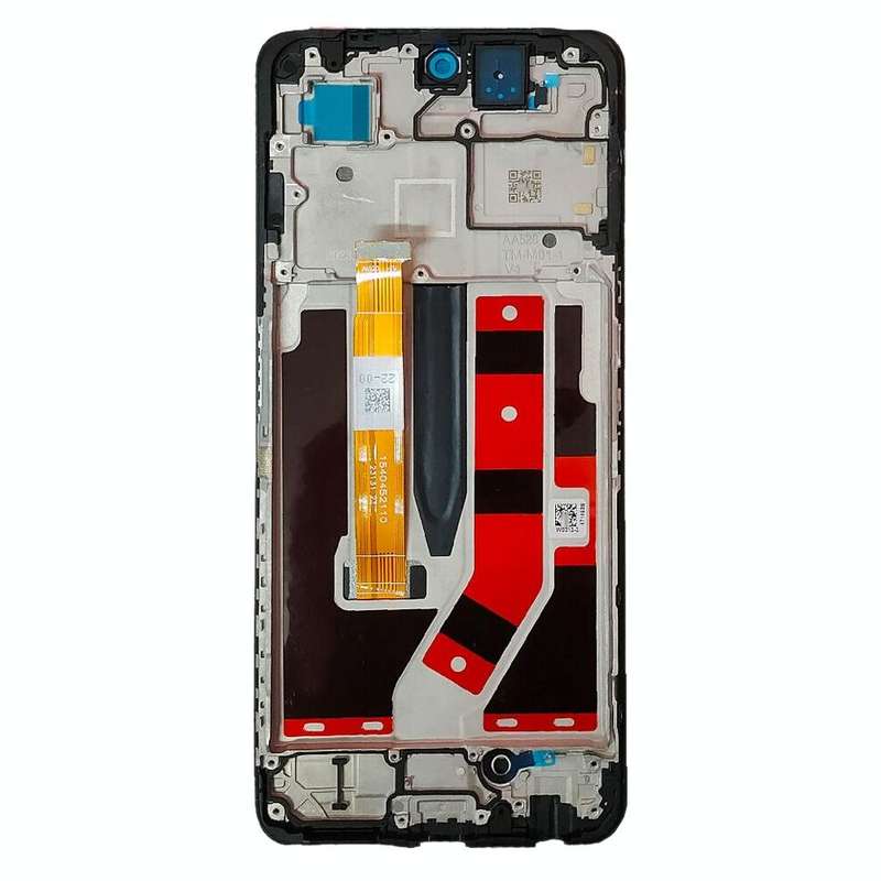 For OnePlus Nord N30 5G 2023 CPH2513 LCD Screen Digitizer Full Assembly with Frame (Black)
