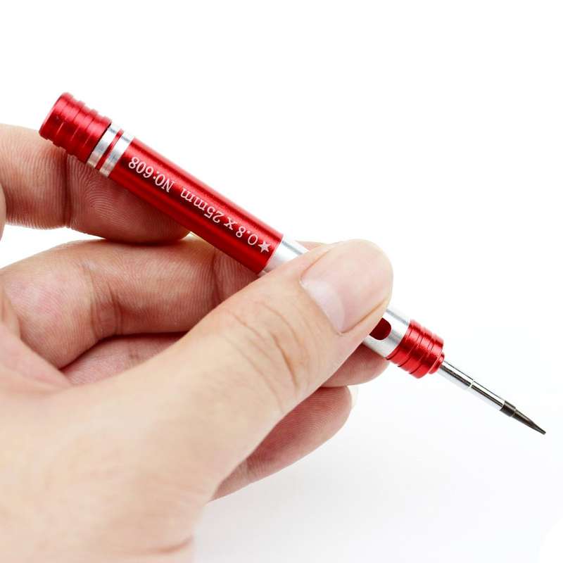 608-0.8 Pentalobe 0.8 Screwdriver for iPhone Charging Port Screws(Red)