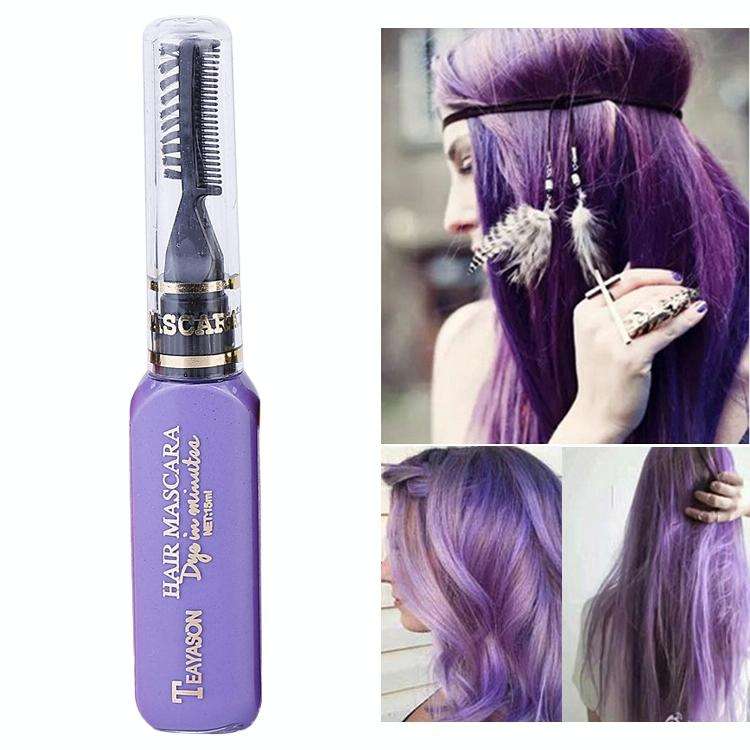 One-time Hair Temporary Color Hair Dye Non-toxic DIY Hair Color Mascara Dye Cream Hair(Harajuku P...