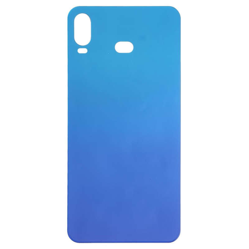 For Galaxy A6s Battery Back Cover (Blue)