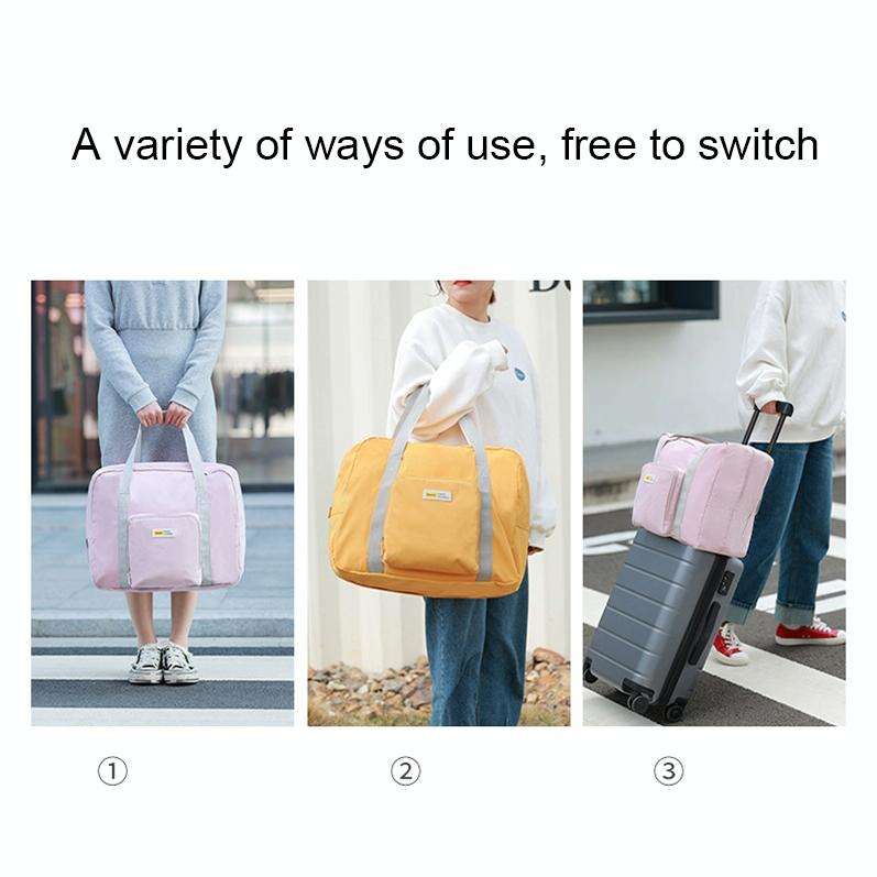 RH2202 Portable Foldable Travel Bag with Expansion Function(Khaki)