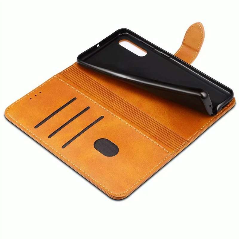 For Galaxy A10 / M10 GUSSIM Business Style Horizontal Flip Leather Case with Holder & Card Slots ...