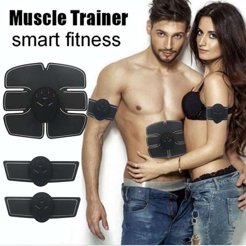 Intelligent Shaping System EMS Body Toning Electrode Kit Muscle Stimulator Home Fitness Training ...