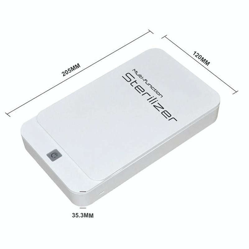 Multifunctional Mobile Phone Face Mask UV Disinfection Aromatherapy Ultraviolet Lamp Sterilizer D...