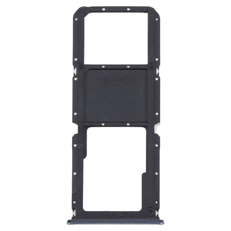 For OnePlus Nord N200 5G DE2118 / DE2117 SIM Card Tray + Micro SD Card Tray (Silver)