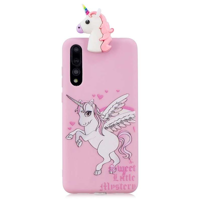 For Huawei P20 Pro Shockproof Cartoon TPU Protective Case(Unicorn)