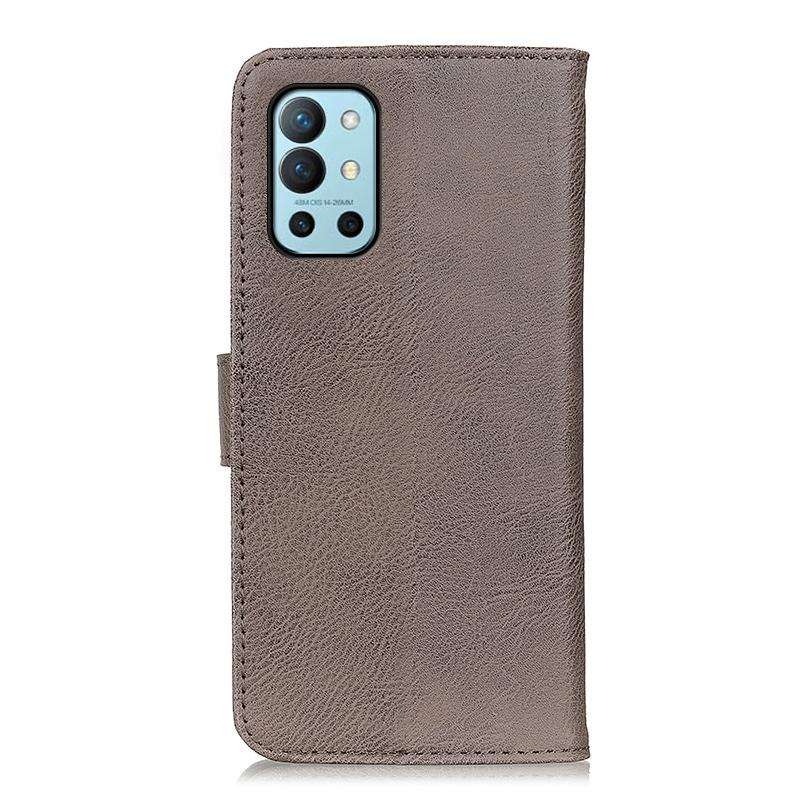 For OnePlus 9R KHAZNEH Cowhide Texture Horizontal Flip Leather Case with Holder & Card Slots & Wa...