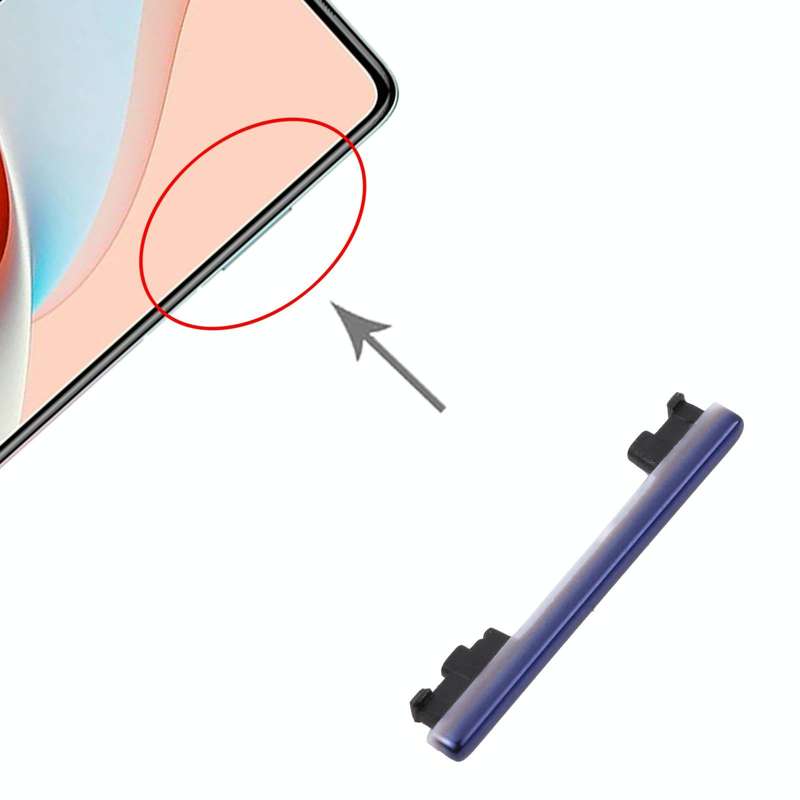 Volume Control Button for Xiaomi Redmi Note 9 Pro 5G M2007J17C(Blue)
