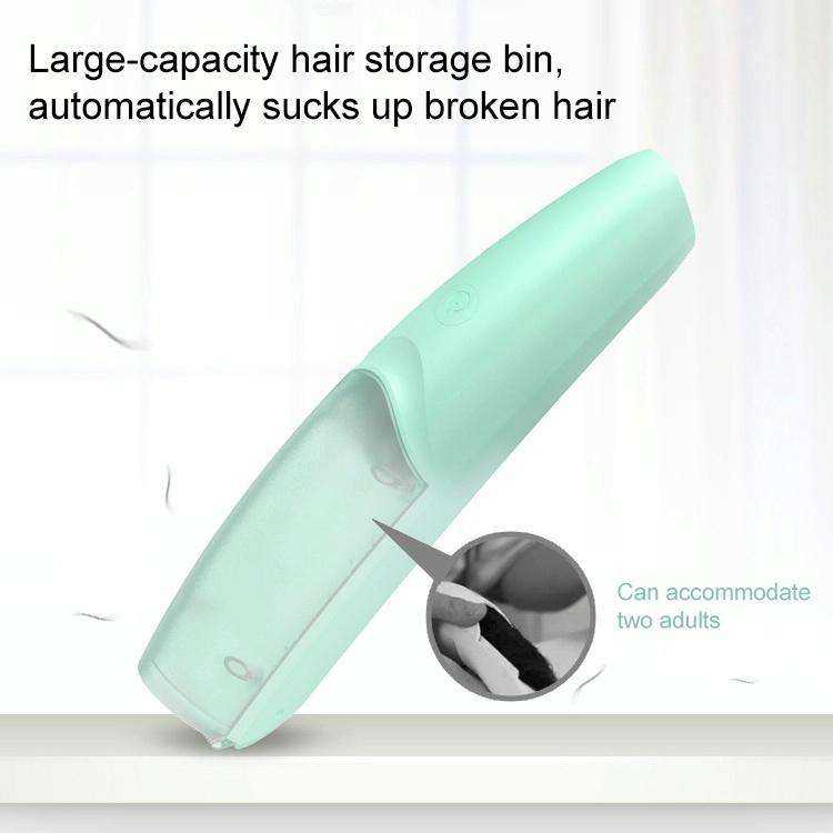 Household Baby Children's Rechargeable Electric Push Shaving Head Hair Clipper(Green)