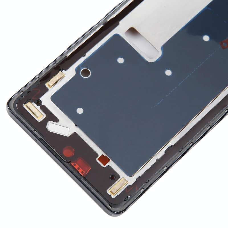 For Honor 80 Front Housing LCD Frame Bezel Plate(Black)