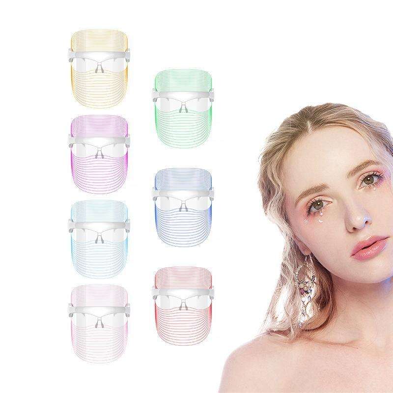 LED IPL Photon Beauty Skin Rejuvenation Instrument, Specification: 908 Seven Color(White)