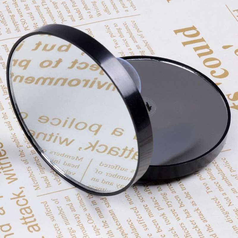 Magnification Small Round Mirror with Suction Cup Makeup Mirror 8.8cm Magnification Makeup Mirror...