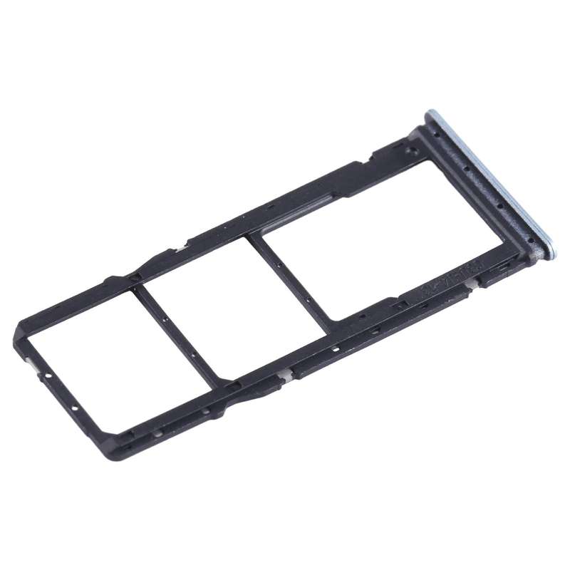 For Xiaomi Poco C65 SIM Card Tray + SIM Card Tray + Micro SD Card Tray (Blue)
